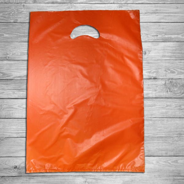 Bolsa de Plastico Asa Troquelada 35 x 40 cm 1 y 2 tintas desde 4.000 ud